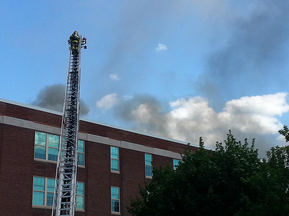 Smoky Fire Damages Binghamton East Middle School