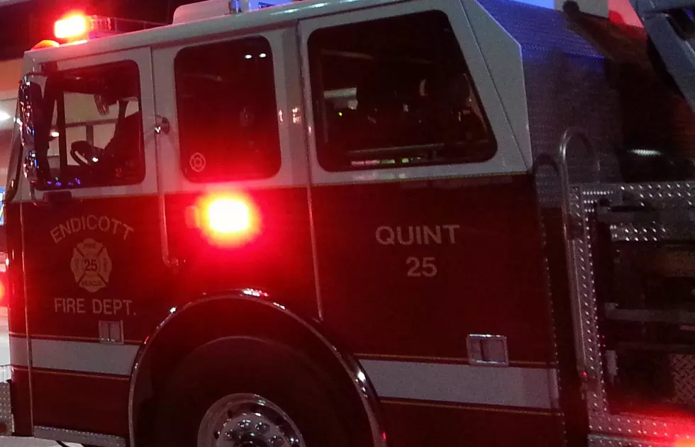 Firefighter Hurt Battling Two-Alarm Endicott Blaze