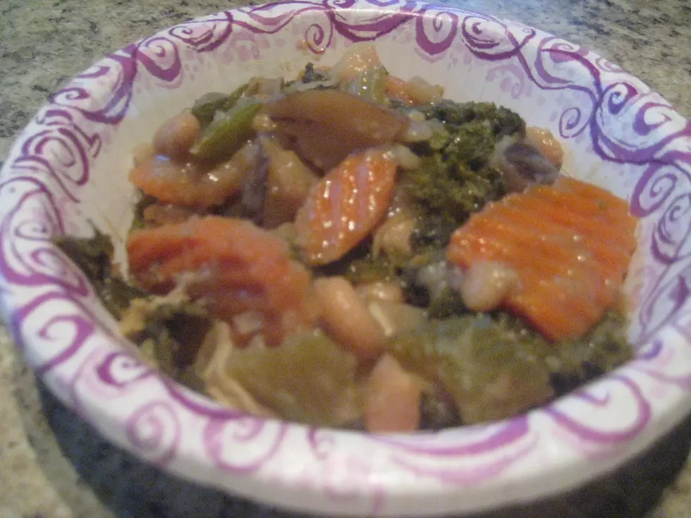 Super Food Kale Vegetable Soup Recipe [SPONSORED POST]