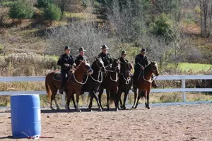Mounted Patrol Graduates in Delaware County