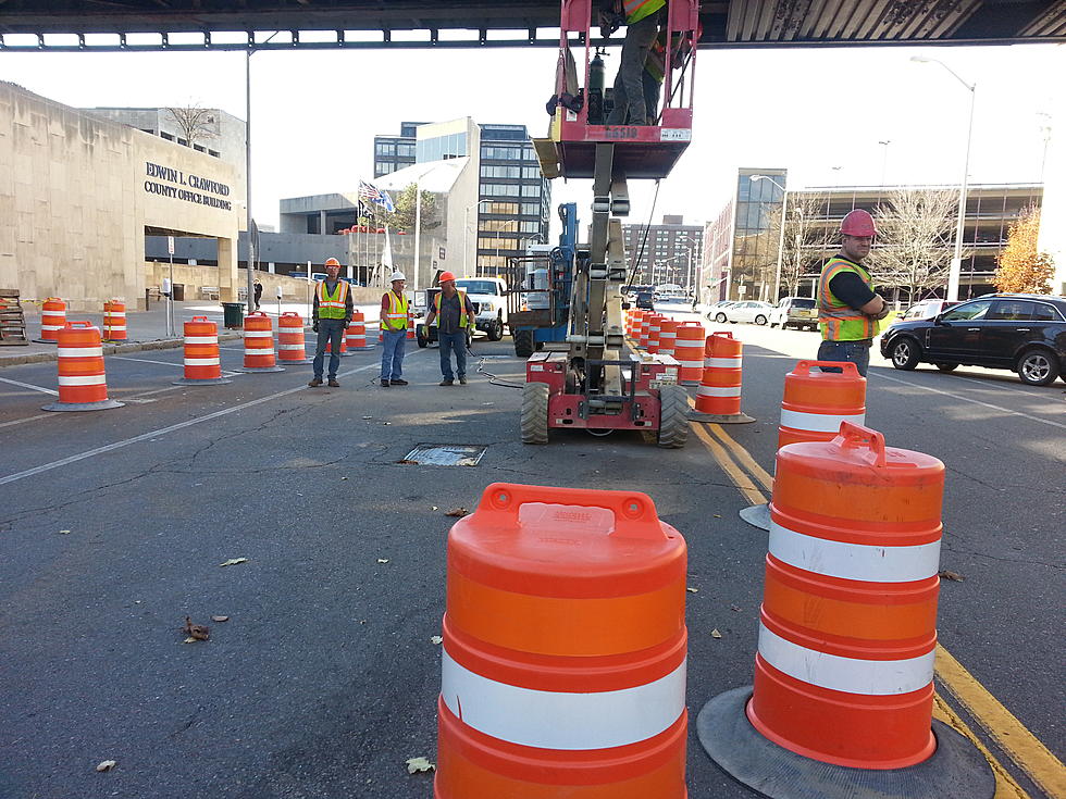 Binghamton Governmental Plaza Bridge Work Underway