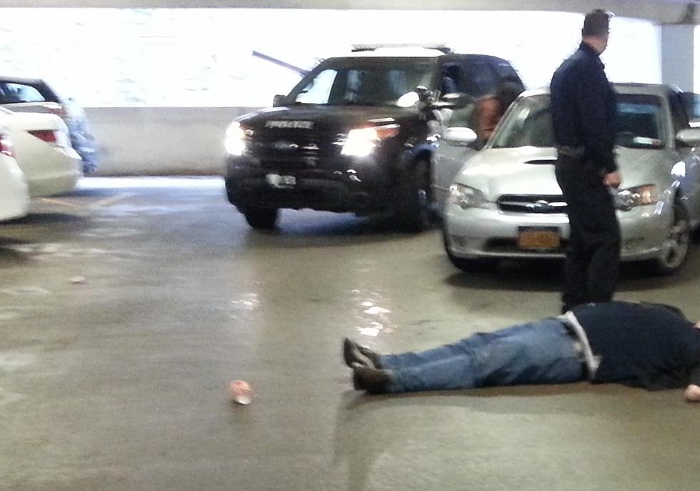 Pedestrian Struck in Binghamton Parking Garage