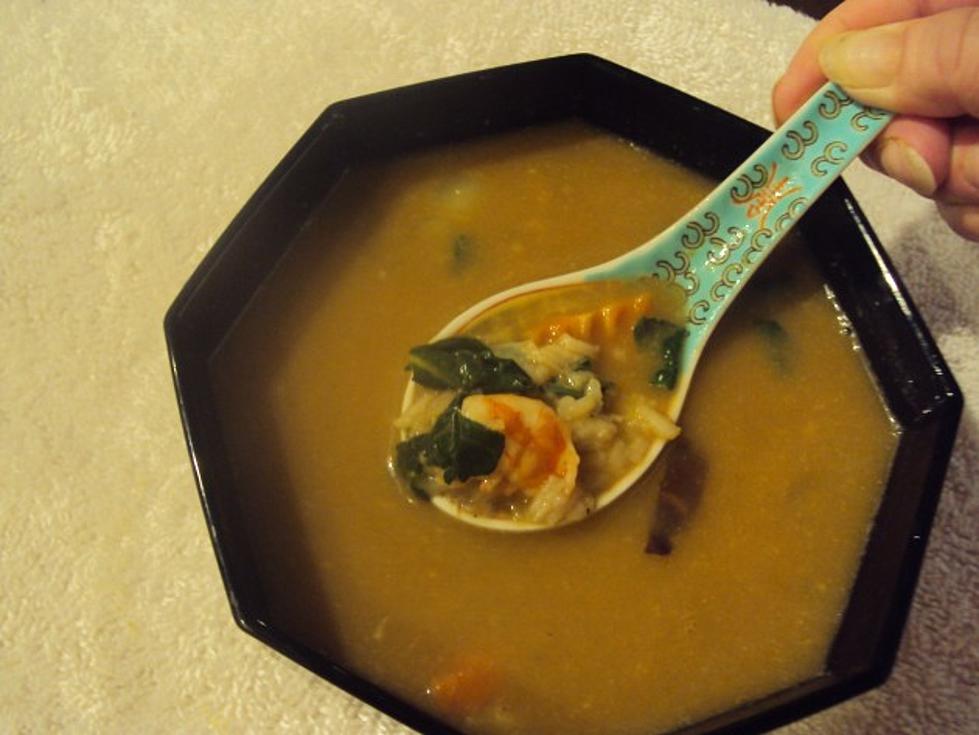Make Shrimp Fried Rice Soup Easy