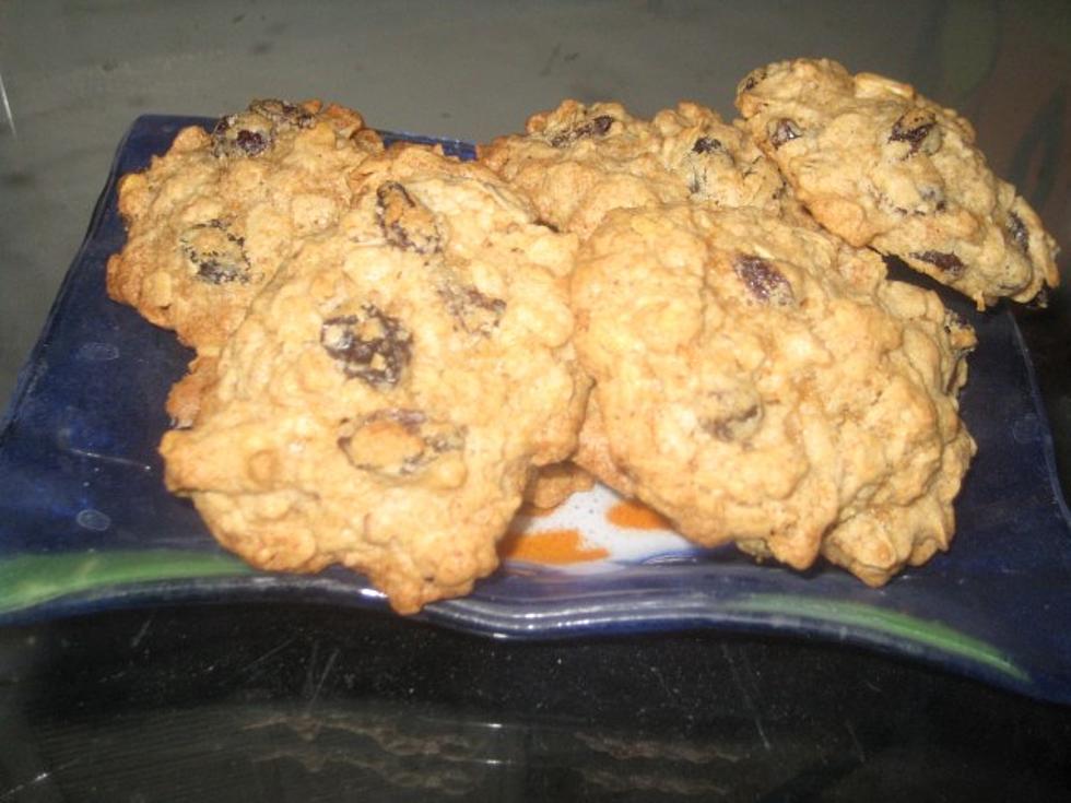 Foodie Friday Grown-Up Raisin Oatmeal Cookies