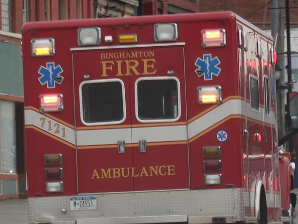 Motorcyclist Burned On Binghamton Highway