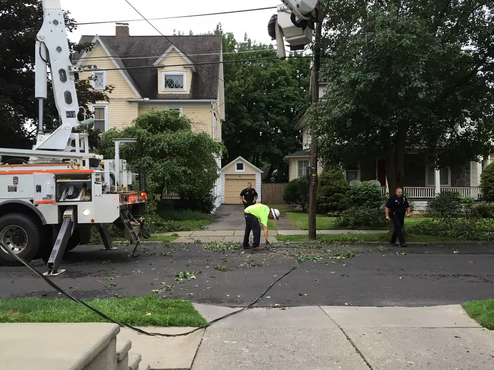 Thunderstorms Knock Out Power for NYSEG Customers