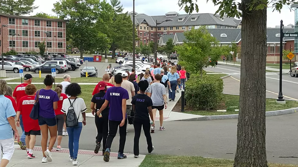 Big Crowd Walks for CHOW