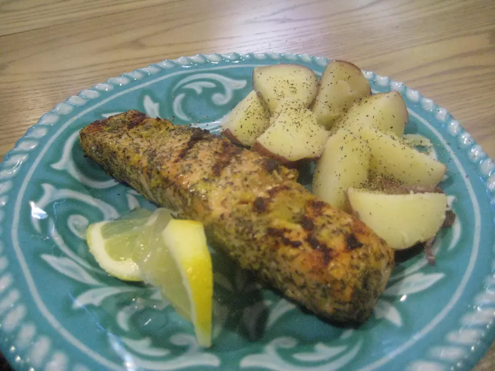 Salmon Grilled and Dilled Foodie Friday