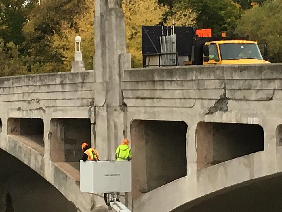 Inspectors Scrutinizing Crumbling Binghamton Bridge