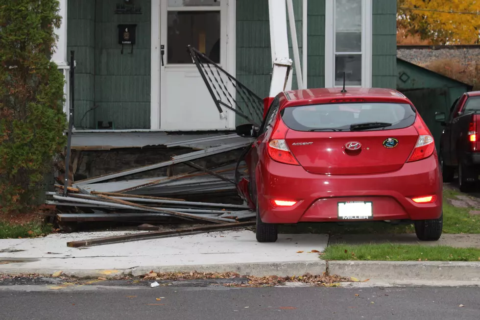 Binghamton House Damaged By Out-Of-Control Car