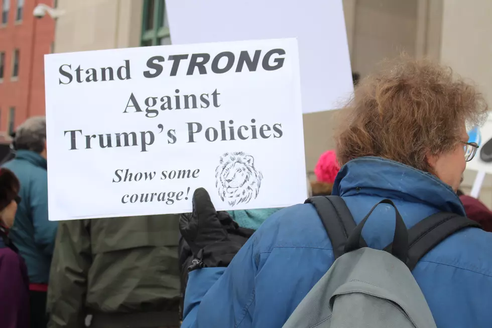 Binghamton Protest Focuses on Trump Agenda