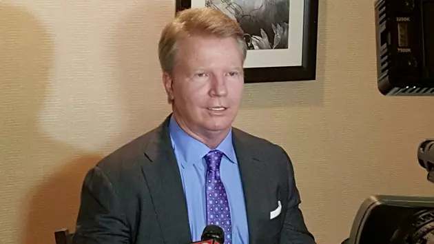 Phil Simms at Greater Binghamton Sports Hall of Fame