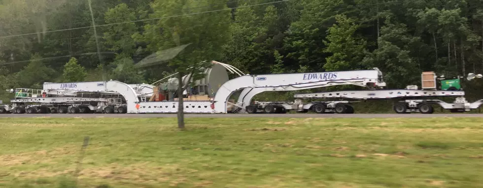 Giant Turbine Moving Through Chenango and Broome Counties