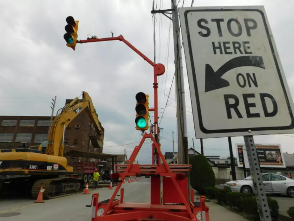 Driver Sitting at Green Light in Westover Charged