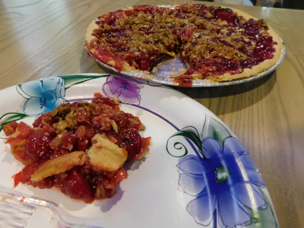 Cherry Crumble Pie Foodie Friday Recipe