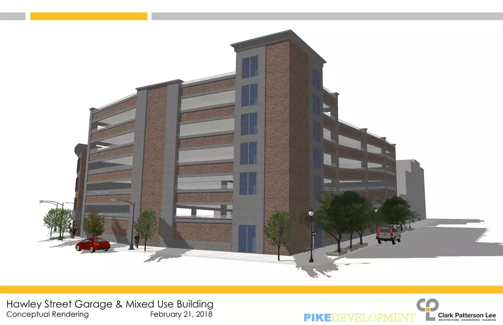 First Look at Planned Downtown Binghamton Parking Facility