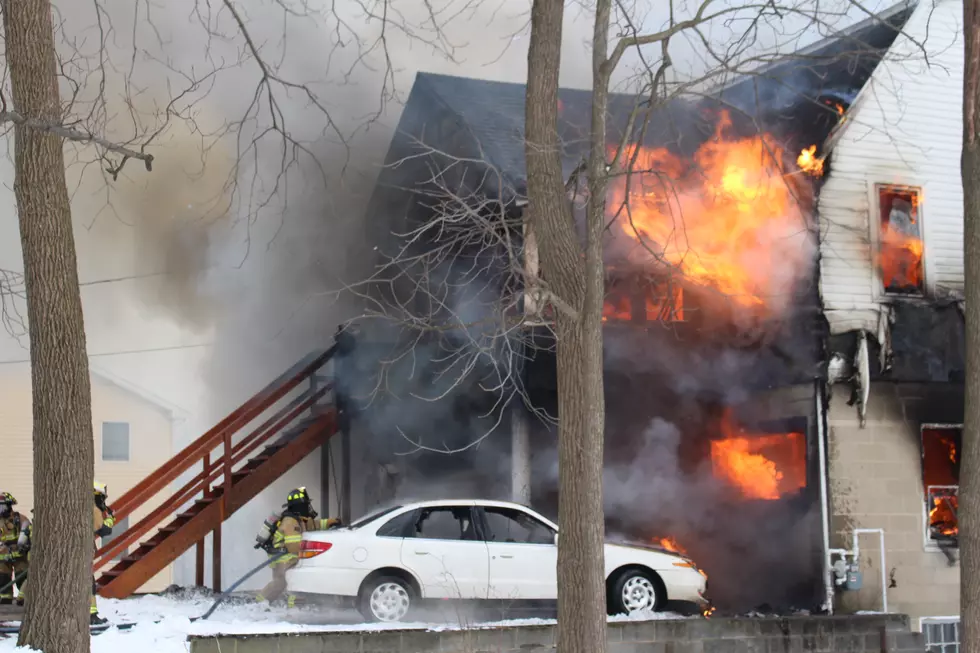 VIDEO: Watch Firefighters Battle Raging Endwell Blaze
