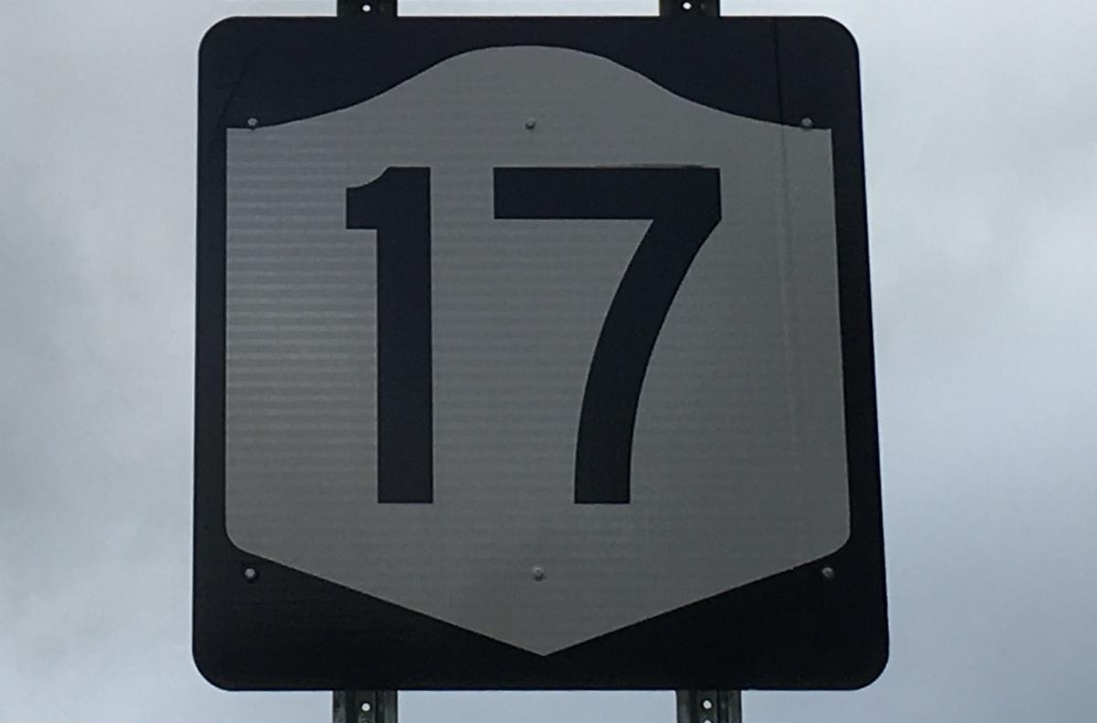 Nys Rt 17 Sign Medical Supplies Spill in Rt. 17 Wreck