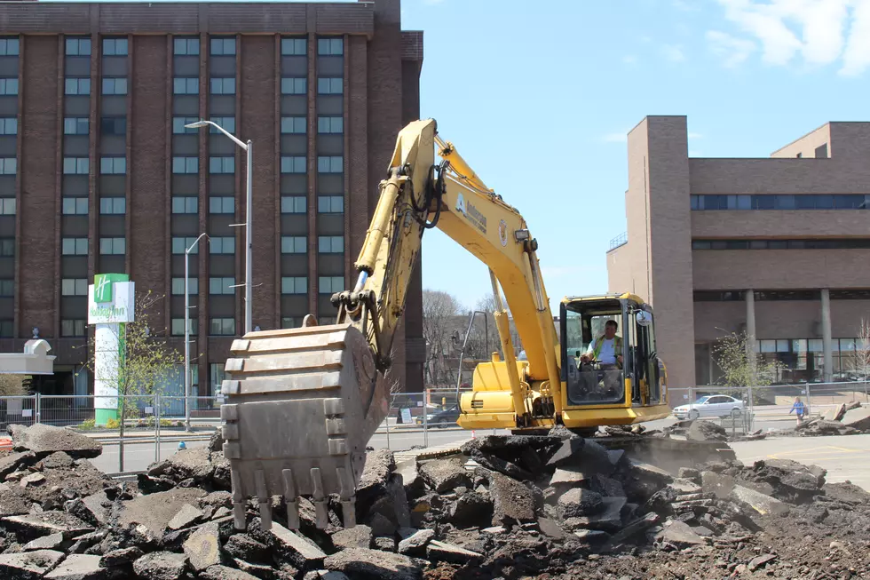 Site Work Underway for Binghamton Parking Complex