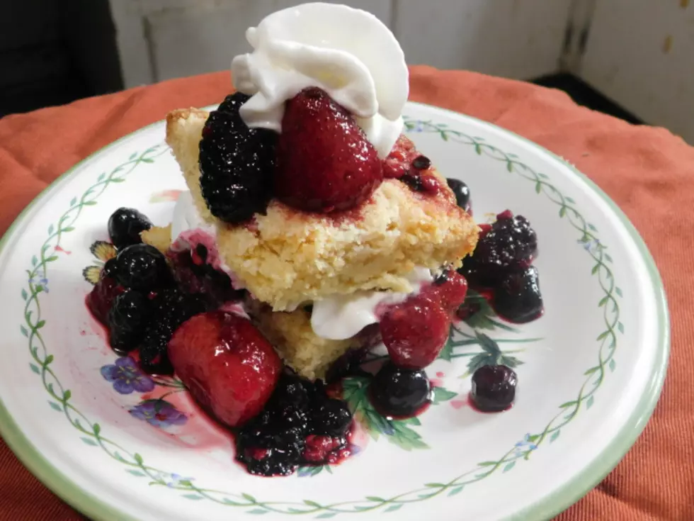 Foodie Friday Homemade Mixed Berry Shortcake