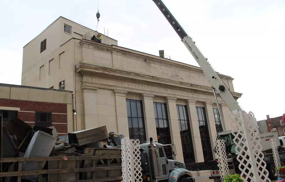 Antiquated Gear Pulled from Roof of Historic Binghamton Building