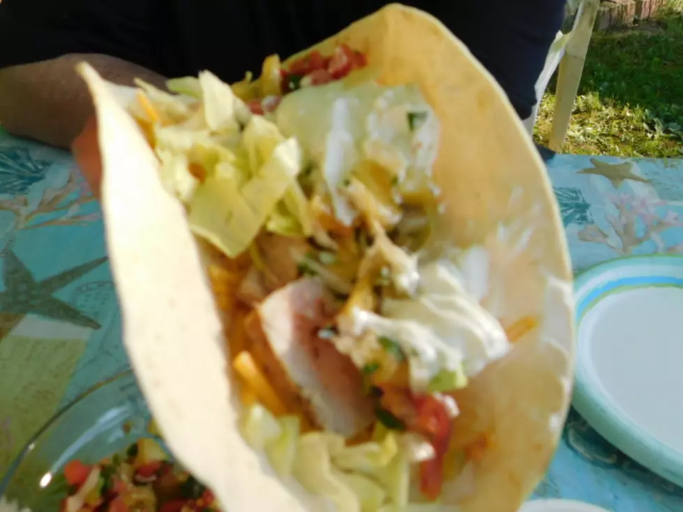 Foodie Friday Fish Tacos with Grilled Pineapple Salsa