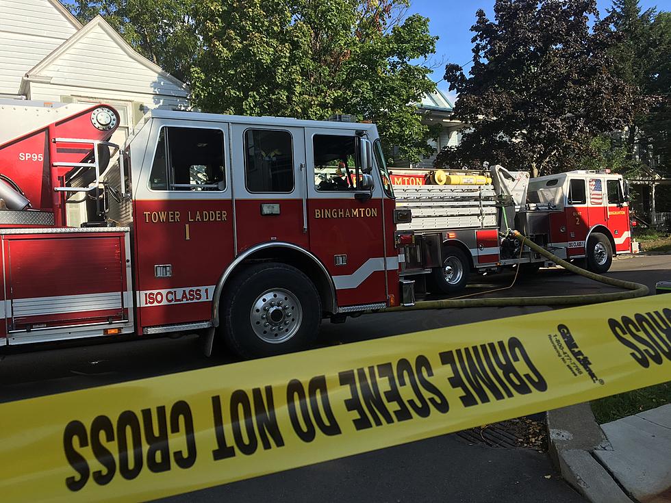 Two-Alarm Fire Damages Binghamton West Side Residence