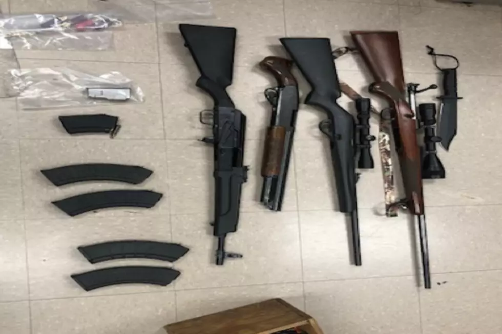 Weapons Seized from JC Home