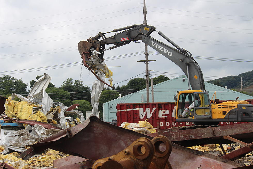 VIDEO: Binghamton Foundry Demolition Nears Completion