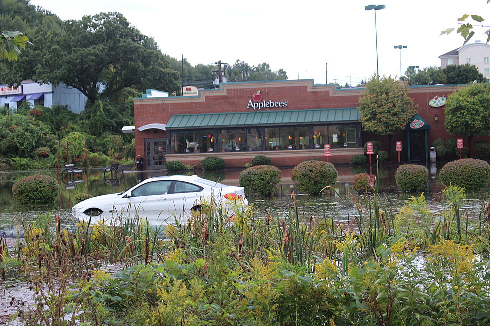 Vestal Applebee’s Restaurant Surrounded by Flood Water