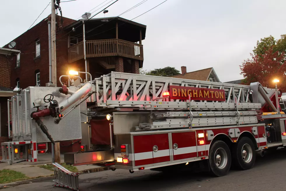 Fire Damages Binghamton Apartment House After Drug Raid