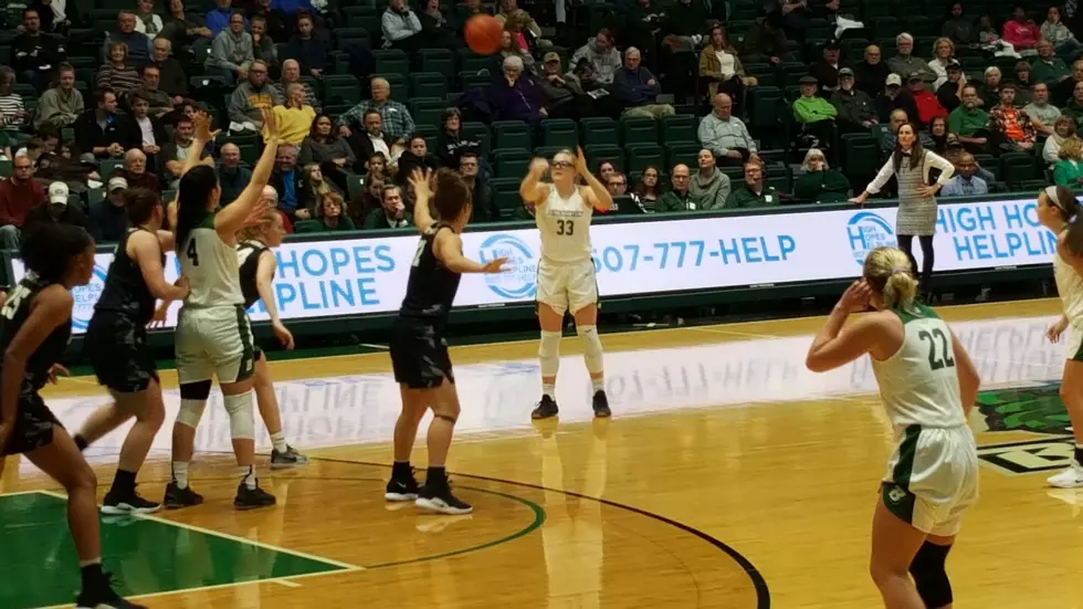BU Women Stop River Hawks at Events Center