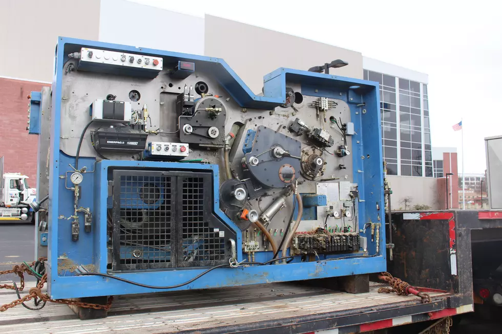 “Old” Newspaper Presses Wind Up at Binghamton Scrapyard