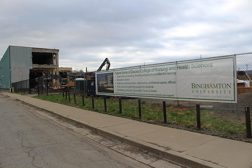 Old Ozalid Building Coming Down in Johnson City