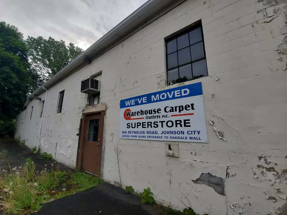 The Glenwood Avenue building housed a bowling alley before it was turned into a carpet store. (Photo: Bob Joseph/WNBF News)