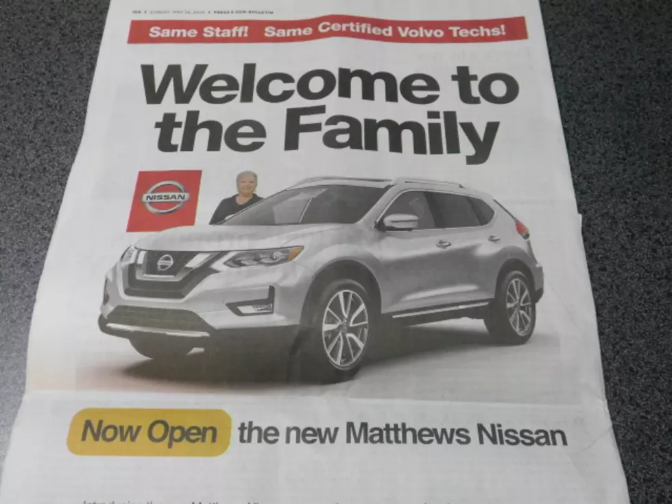 Matthews Acquires Nissan Dealership, Won’t Sell Volvos