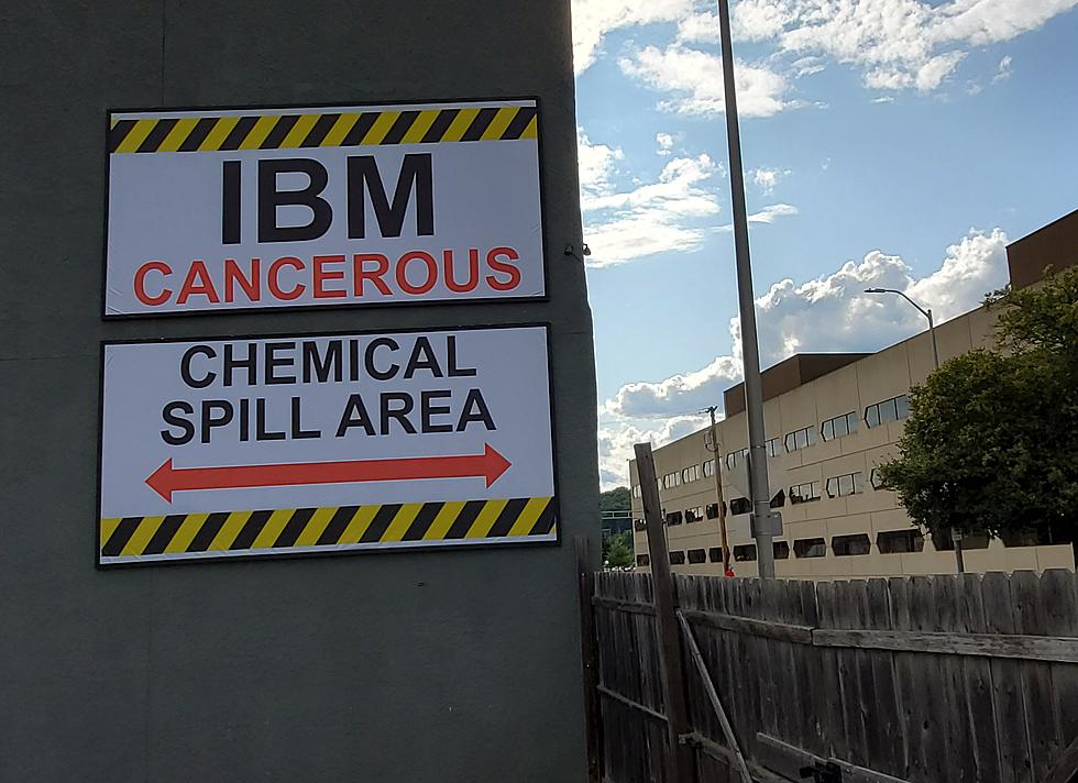 Endicott Man Posts IBM Cancer &#8216;Warning&#8217; on North St. Building