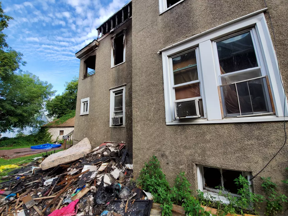 Fire-Damaged Building Condemned