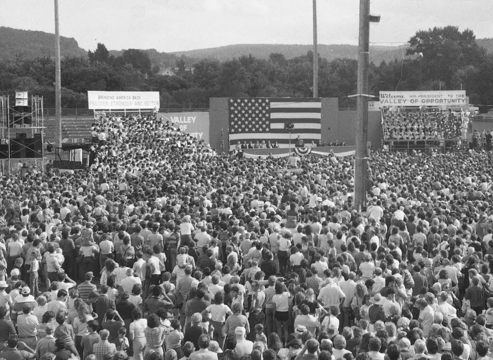 35 Years Ago: President Ronald Reagan Visits Endicott