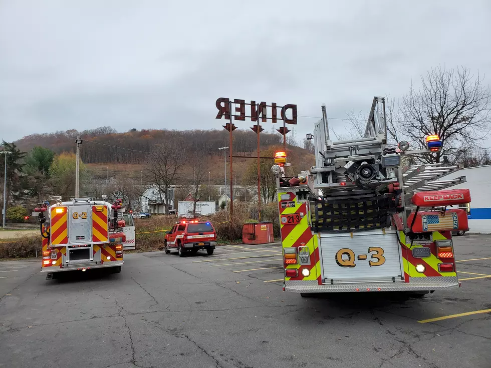 Binghamton Firefighters Extinguish Blaze at Red Oak Diner