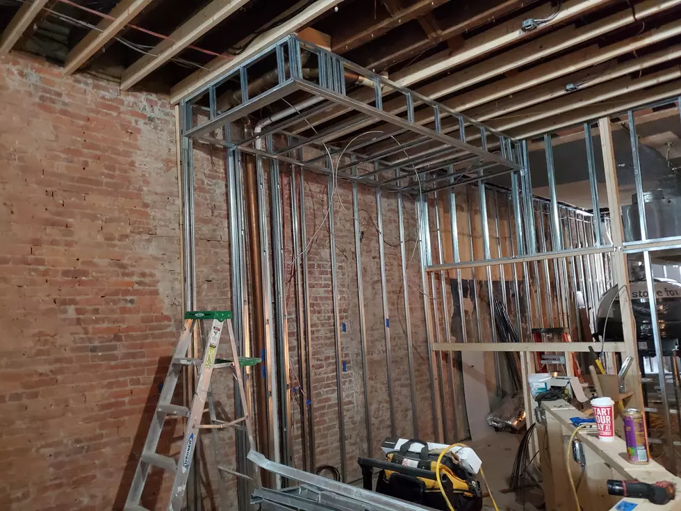 Inside the space to be occupied by The Stone Fox Bar & Pizza restaurant on January 21, 2020. (Photo: Bob Joseph/WNBF News)