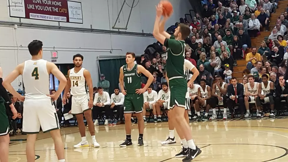 Vermont Too Much for BU Men