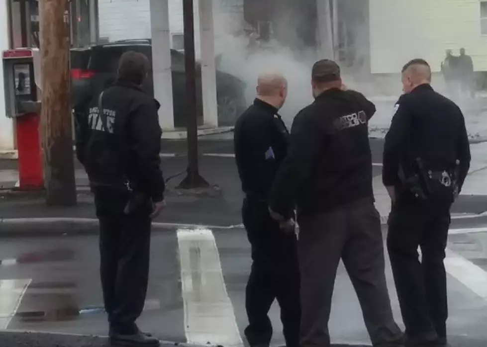 Car Hits Gas Pump, Igniting Fire at Binghamton Convenience Store