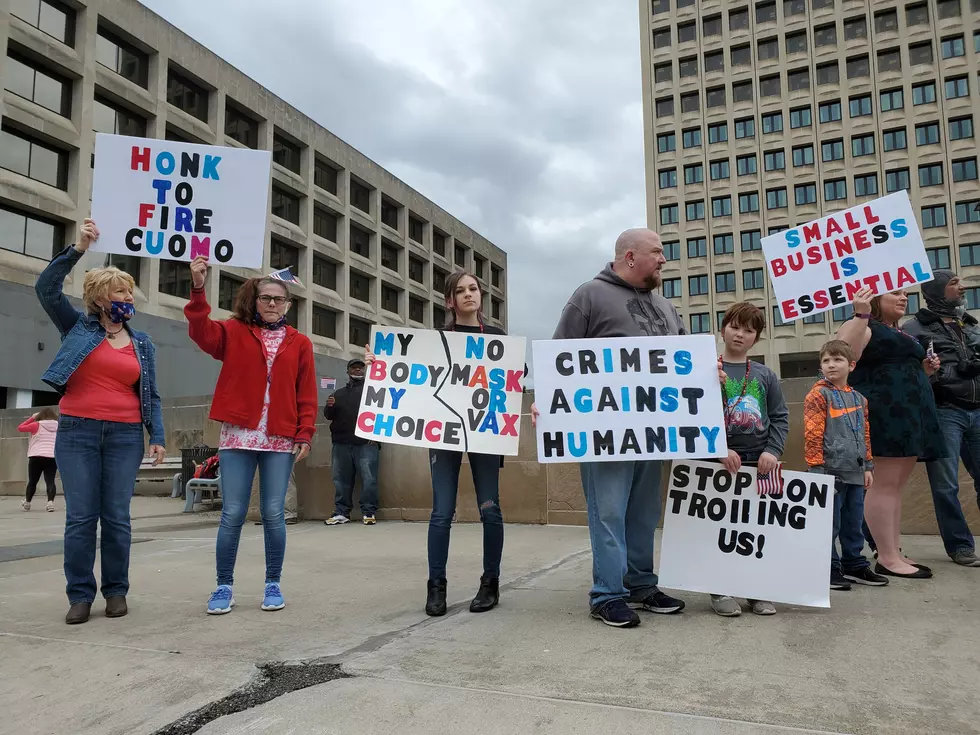 Binghamton Protesters Call for Reopening of New York State