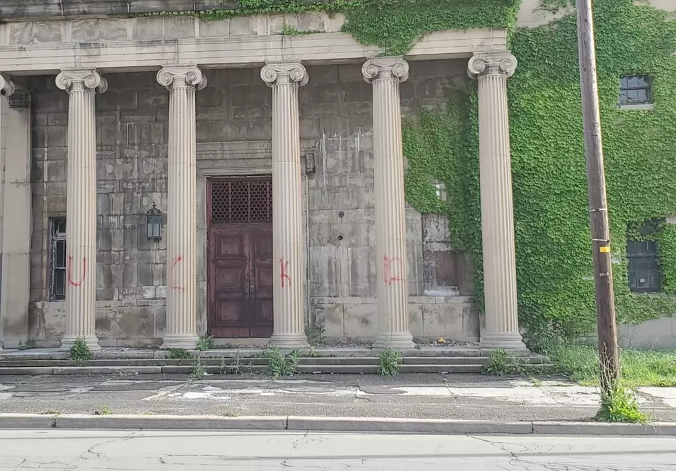 Anti-Police Graffiti Mars Binghamton Masonic Temple