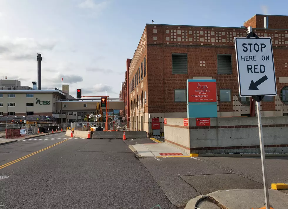 Construction Project Detours Traffic Around UHS Wilson Hospital