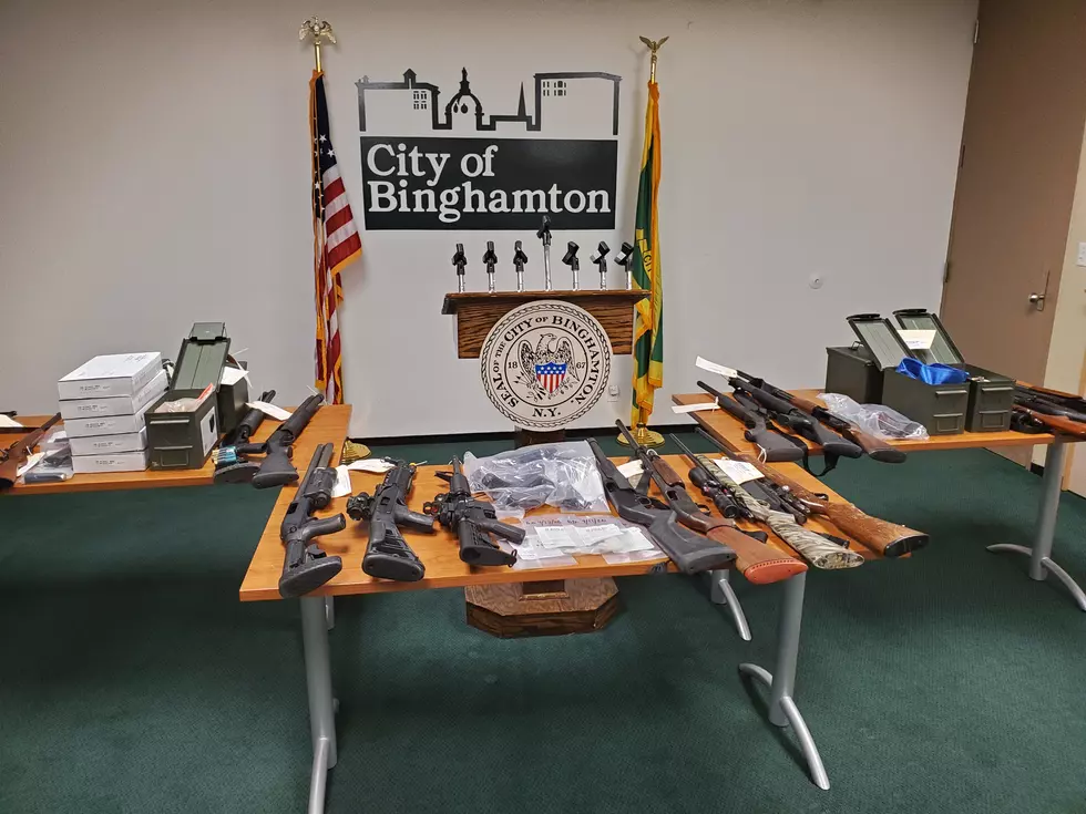 Dozens of Guns and Illegal Drugs Found in Binghamton Home