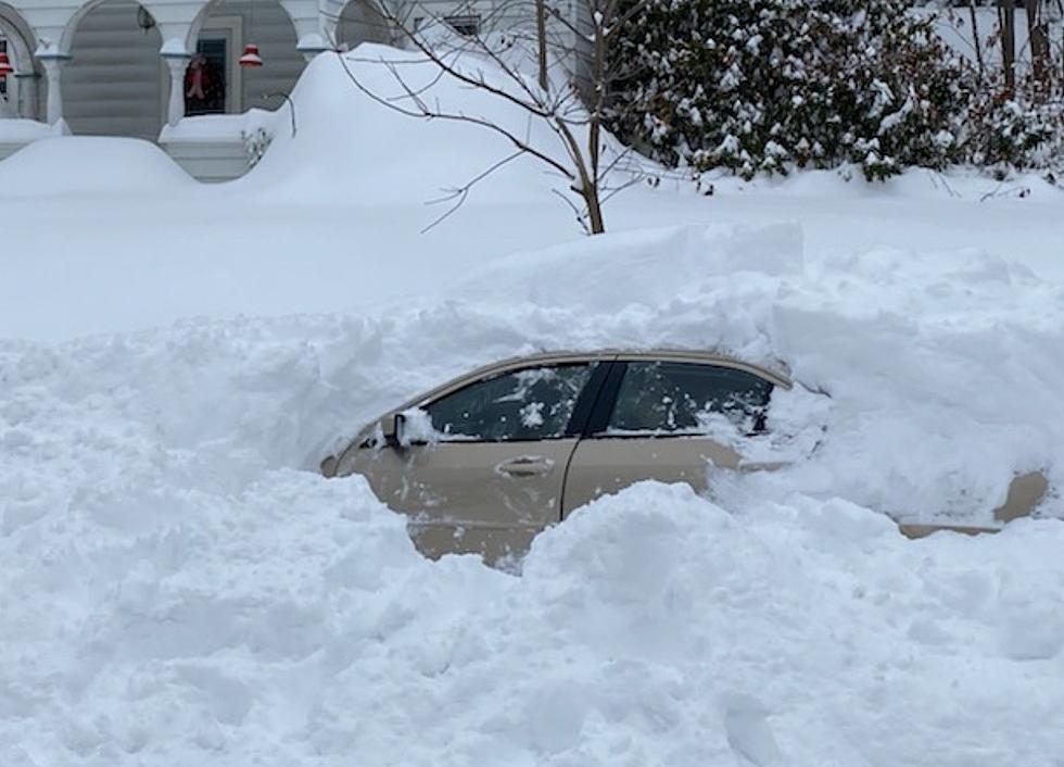 State Trooper Finds Driver Stranded in Snow for Ten Hours 