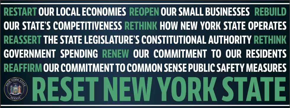 Republican Senate Announces Reset New York State Plan