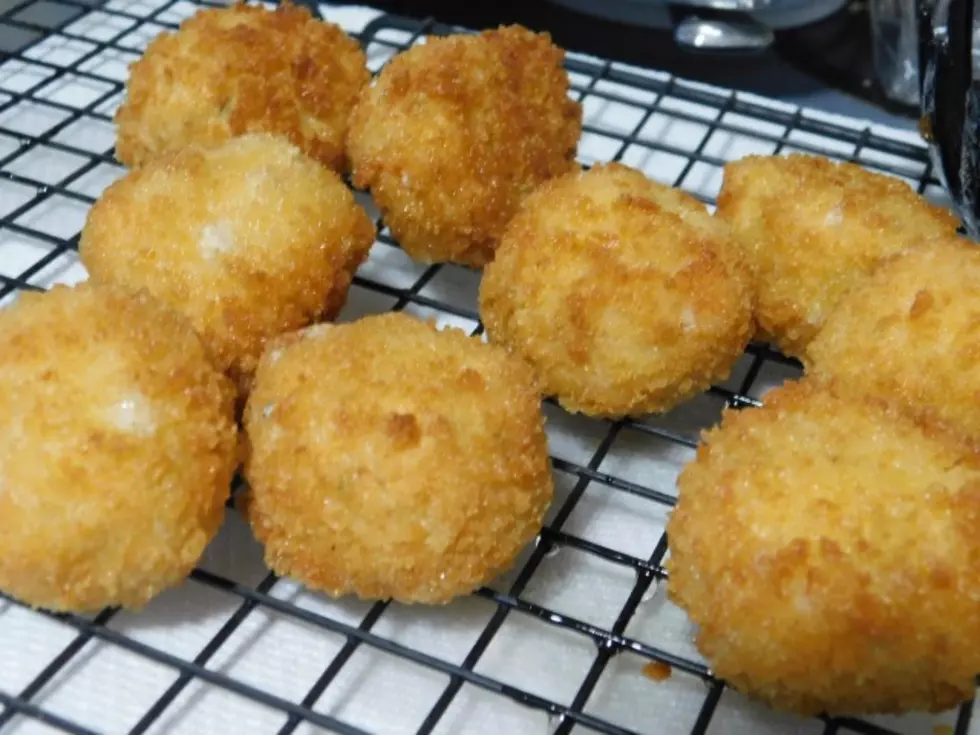 Foodie Friday Fried Cream Cheese Shrimp Ball Appetizers